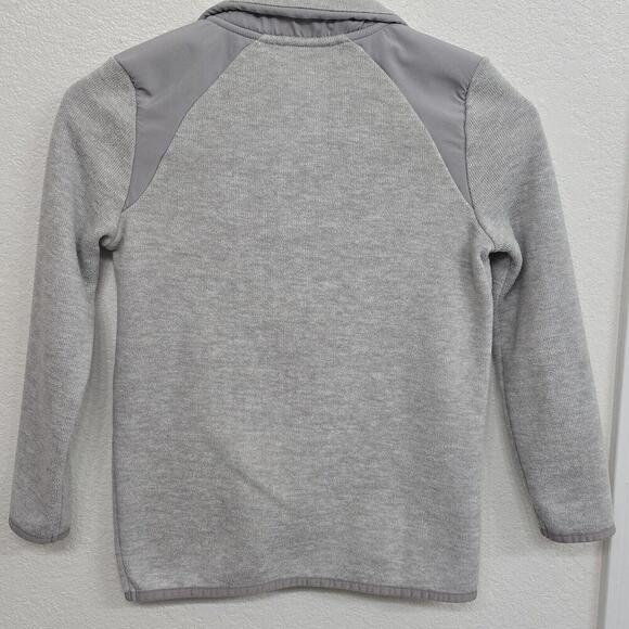 All In Motion Boys' Fleece ¼ Zip Sweater Size: S 6/7 Color Headergrey - Picture 3 of 3